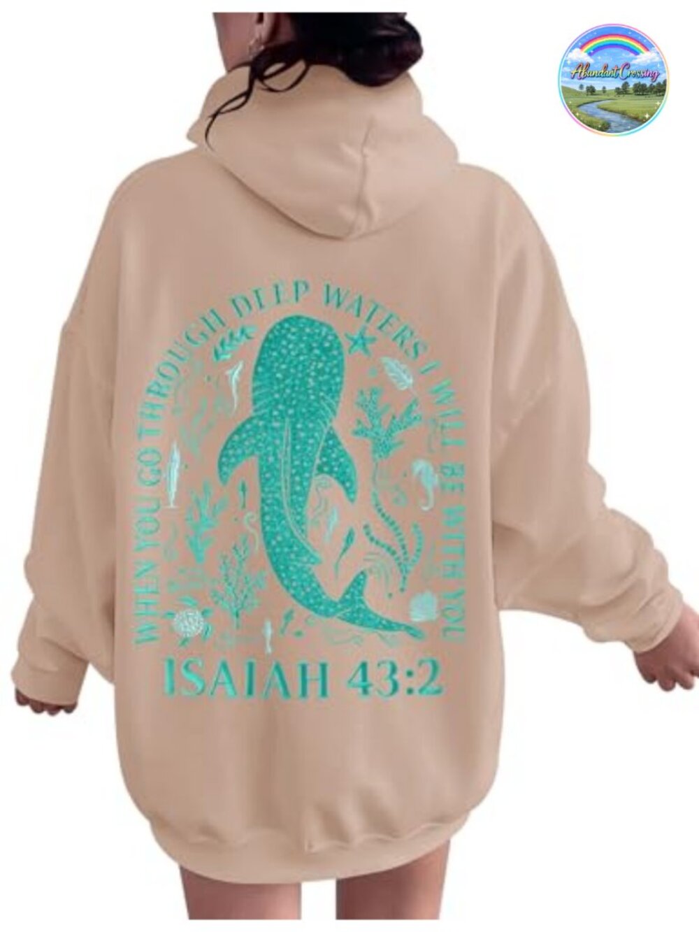 Oversized Fleece Hooded Sweatshirt Women Long Sleeve Pullover Sweater with